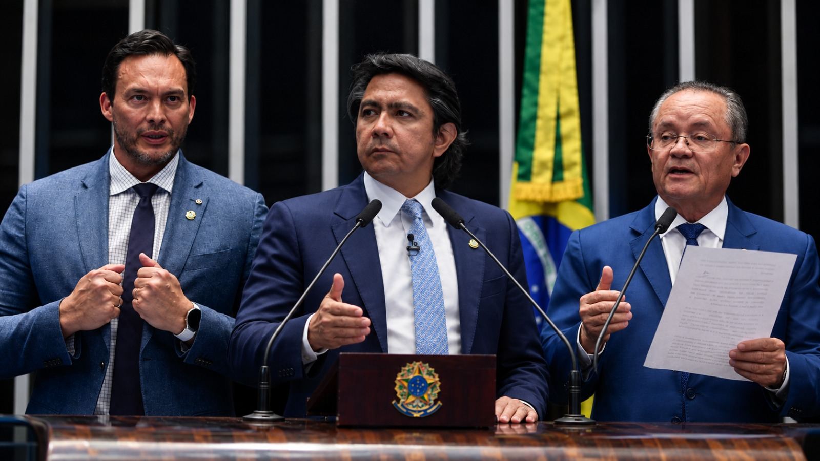 Styvenson, Zequinha e Giordano atuaram em propostas aprovadas no Senado no primeiro semestre